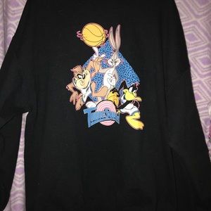 Tune squad sweat shirt